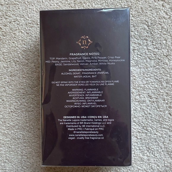 NEW Nanette Lepore Enchanted Flora Perfume 3.4 fl oz - Picture 3 of 5